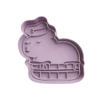 Carpincho Capibara Tomando Ducha Cortante Para Galletitas