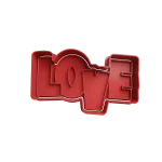 Letras Love San Valentin Cortante Para Galletitas