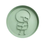 Niño Sosteniendo Corazon San Valentin Cortante Para Galletitas 2
