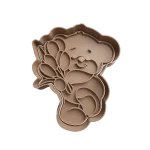 Osito con Flores Cortador de Galletas