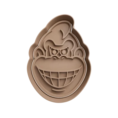 Cabeza De Donkey Kong Super Mario Bros Cortante Para Galletitas