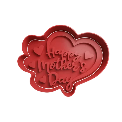 Happy Mother’s Day Cortante Para Galletitas