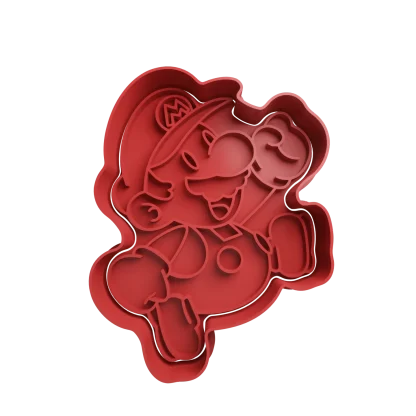 Mario Bros Cortante Para Galletitas