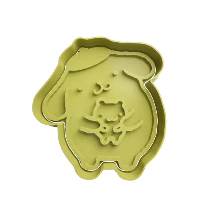 Pompompurin Con Hamster Cortante Para Galletitas