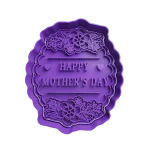 Happy mother’s day con Flores Cortante Para Galletitas