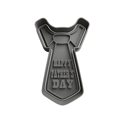Happy Father’s Day Corbata Cortante Para Galletita