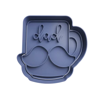 Taza Dad Cortante Para Galletita