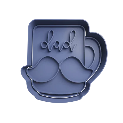 Taza Dad Cortante Para Galletita